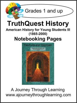 American History for the Young Child Book 3 Supplements - A Journey Through Learning Lapbooks 