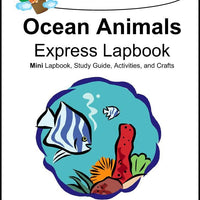 Ocean Animals Express Lapbook - A Journey Through Learning Lapbooks 