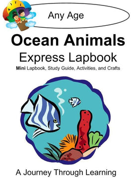 Ocean Animals Express Lapbook - A Journey Through Learning Lapbooks 