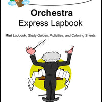 Orchestra Express Lapbook - A Journey Through Learning Lapbooks 