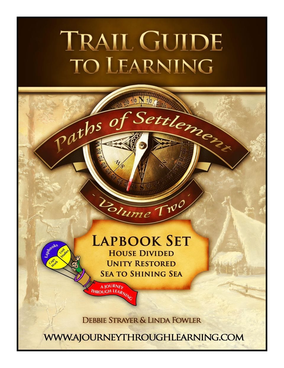 Paths of Settlement Volume 2 Lapbook - A Journey Through Learning Lapbooks 