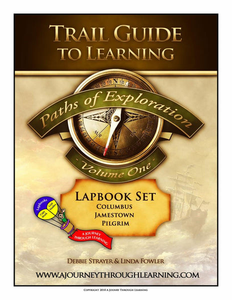 Paths of Exploration Volume 1 Lapbook - A Journey Through Learning Lapbooks 