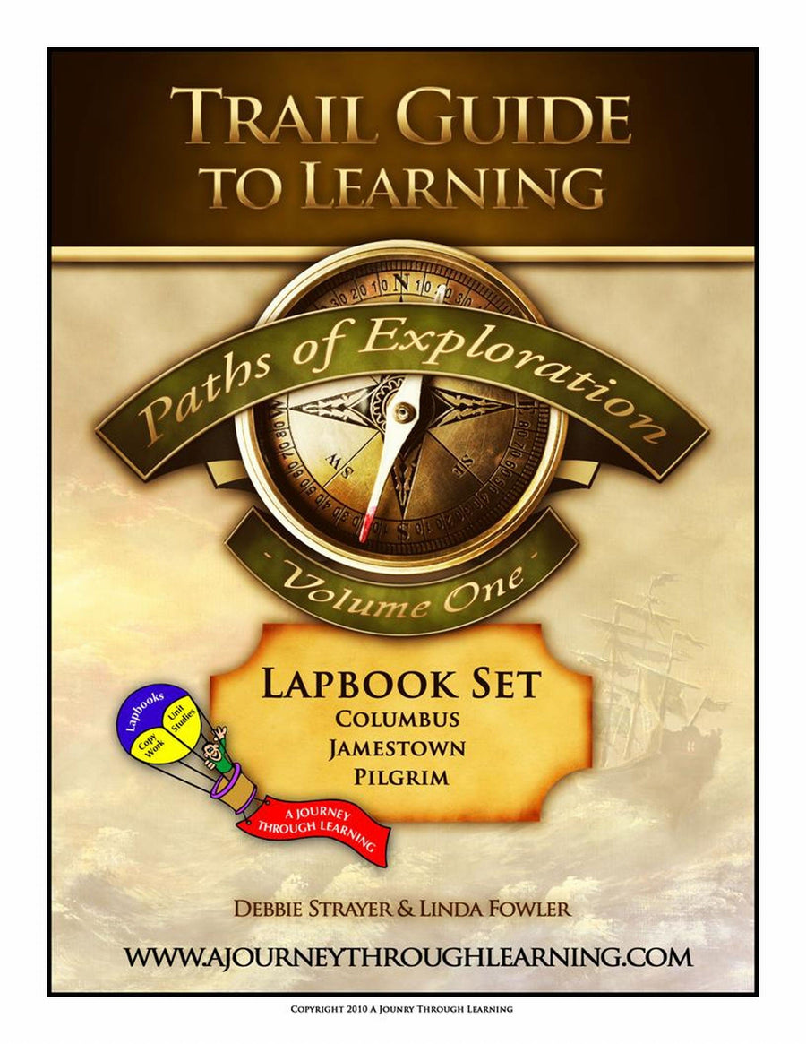 Paths of Exploration Volume 1 Lapbook | A Journey Through Learning Lap ...