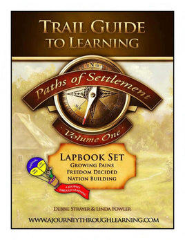 Paths of Settlement Volume 1 Lapbook - A Journey Through Learning Lapbooks 