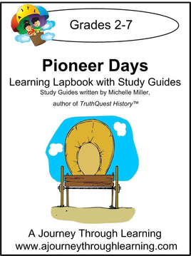 Pioneer Days Lapbook with Study Guide - A Journey Through Learning Lapbooks 