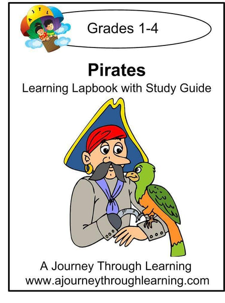 Pirates Lapbook with Study Guide - A Journey Through Learning Lapbooks 