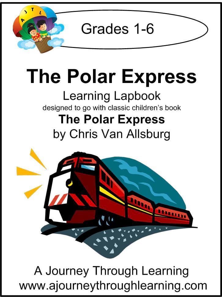 Polar Express Lapbook with Study Guide - A Journey Through Learning Lapbooks 