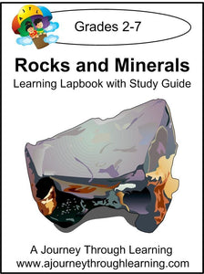 Rocks and Minerals Lapbook with Study Guide - A Journey Through Learning Lapbooks 
