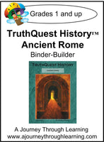 Ancient Rome Supplements Made for TruthQuest History - A Journey Through Learning Lapbooks 
