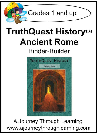 Ancient Rome Supplements Made for TruthQuest History - A Journey Through Learning Lapbooks 
