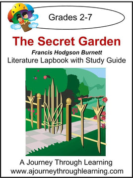 Secret Garden Lapbook - A Journey Through Learning Lapbooks 