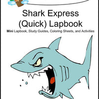 Sharks Express Lapbook - A Journey Through Learning Lapbooks 