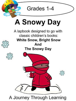 Snowy Day Lapbook - A Journey Through Learning Lapbooks 
