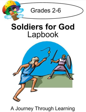 Soldiers of God Express Lapbook - A Journey Through Learning Lapbooks 