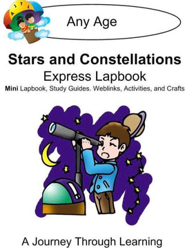 Stars and Constellations Express Lapbook - A Journey Through Learning Lapbooks 