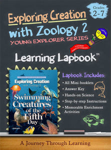 Swimming Creatures of the Fifth Day -Jeannie Fulbright/Apologia-Zoology 2 Lapbook - A Journey Through Learning Lapbooks 