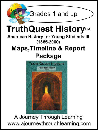 American History for the Young Child Book 3 Supplements - A Journey Through Learning Lapbooks 