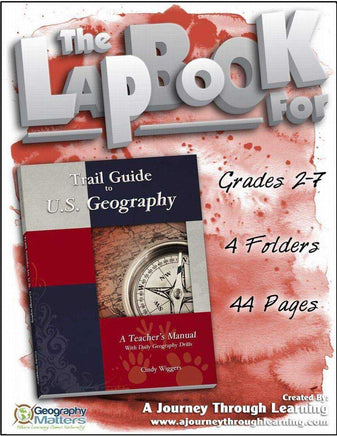 Trail Guide to U.S. Geography Lapbook - A Journey Through Learning Lapbooks 
