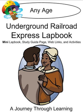 Underground Railroad Express Lapbook - A Journey Through Learning Lapbooks 