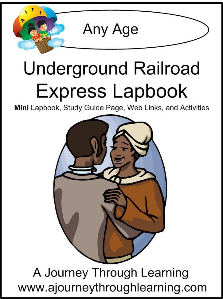 Underground Railroad Express Lapbook - A Journey Through Learning Lapbooks 