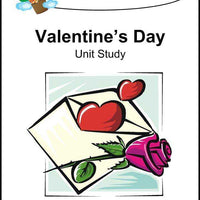 Valentine's Day Unit Study - A Journey Through Learning Lapbooks 