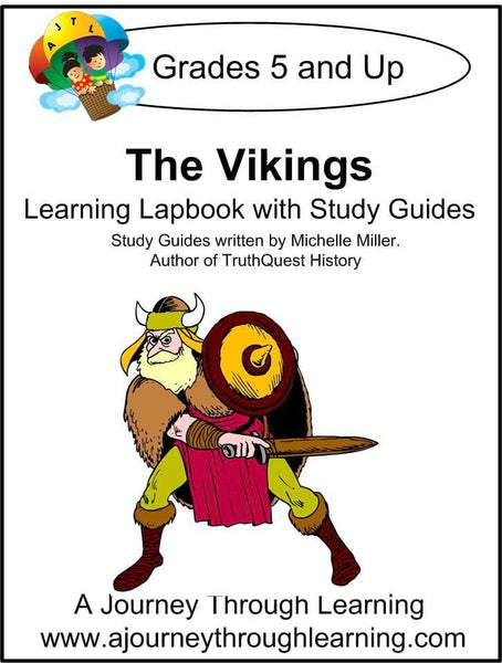Vikings Lapbook with Study Guide - A Journey Through Learning Lapbooks 