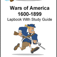 Wars of America 1600-1899 Lapbook with Study Guide - A Journey Through Learning Lapbooks 