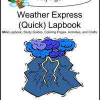 Weather Express Lapbook - A Journey Through Learning Lapbooks 