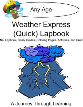 Weather Express Lapbook - A Journey Through Learning Lapbooks 