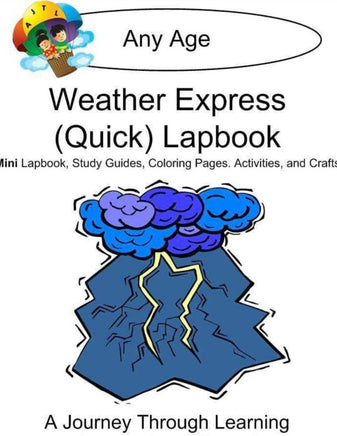 Weather Express Lapbook - A Journey Through Learning Lapbooks 
