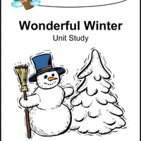 Wonderful Winter Unit Study - A Journey Through Learning Lapbooks 