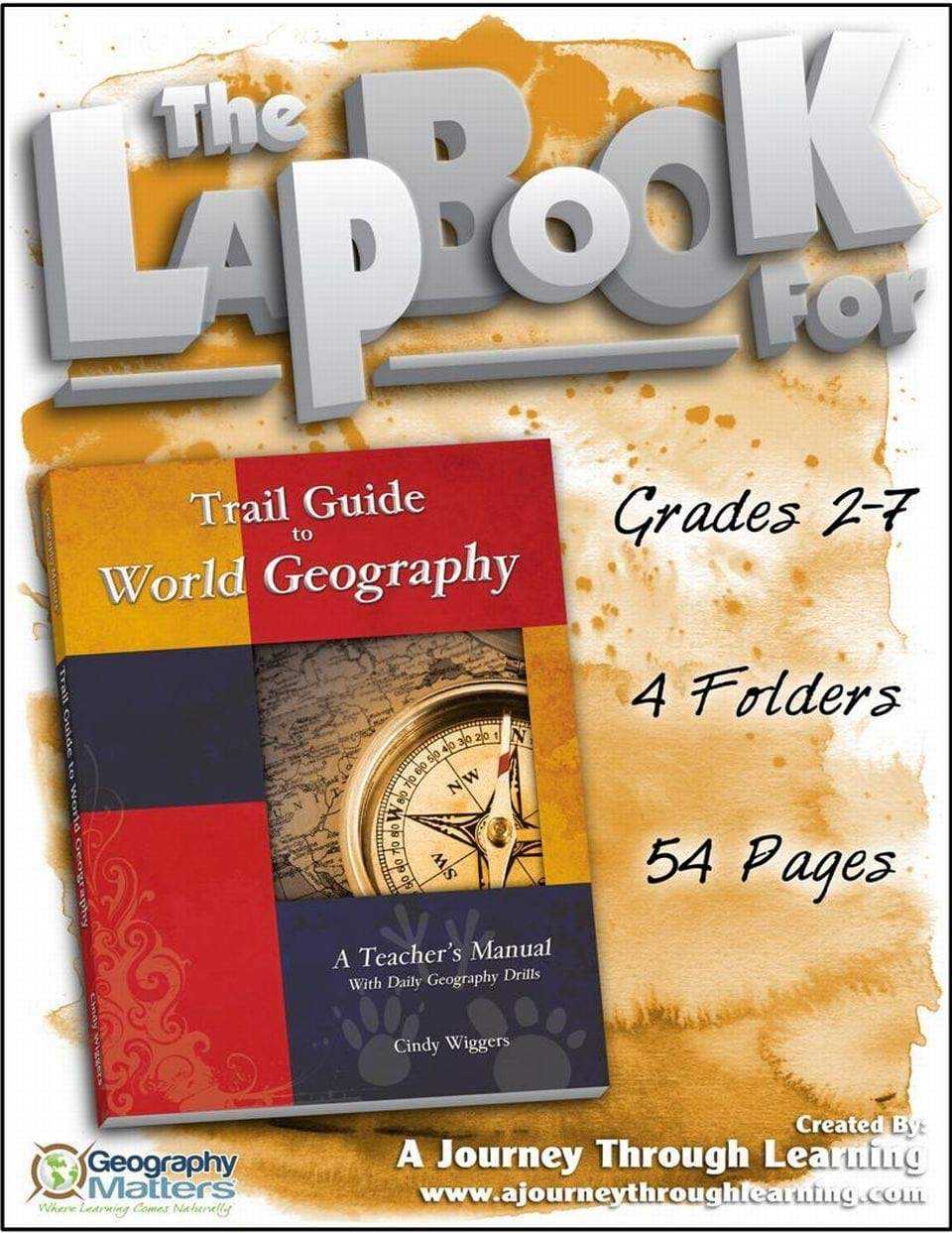 Trail Guide to World Geography Lapbook - A Journey Through Learning Lapbooks 