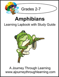 Amphibians Lapbook with Study Guide - A Journey Through Learning Lapbooks 