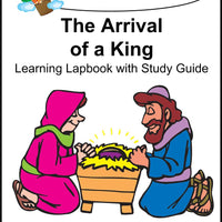 Jesus-Arrival of a King Lapbook with Study Guide