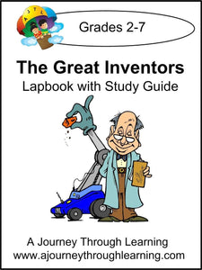 Inventors Lapbook with Study Guide - A Journey Through Learning Lapbooks 